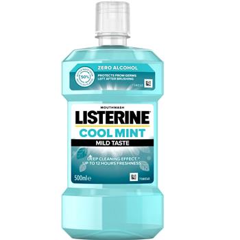 Ополіскувач для порожнини рота Listerine Cool Mint Свіжа м'ята М’який смак, 500мл