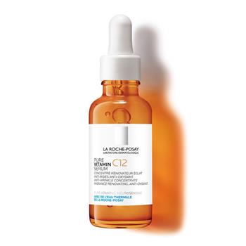 Сироватка-антиоксидант La Roche-Posay Пюр Вітамін С12, від зморшок, 30мл (Ля Рош-Позе)