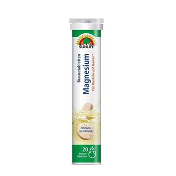 Вітаміни Sunlife / Санлайф Magnesium Brausetabletten табл. шипучі №20