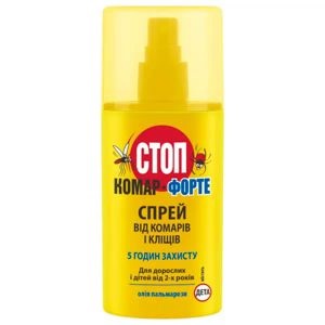 Спрей від комарів та кліщів Біокон Стоп комар Форте, 95мл