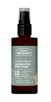 Спрей-антиперспірант Green Pharmacy для ніг дезодоруючий, 150мл