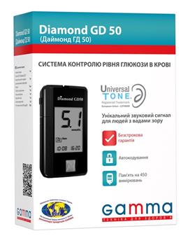 Глюкометр Gamma Diamond GD50