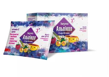 Альпікол СофтФлюкс гарячий напій для дітей саше №10