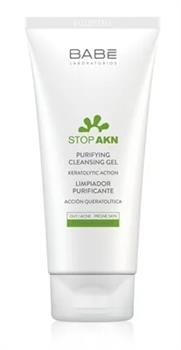 Гель Babe Laboratorios Stop Akn очищуючий для жирної та проблемної шкіри, 200мл