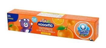 Зубна гель-паста дитяча Kodomo Ultra Shield Апельсин, 40г