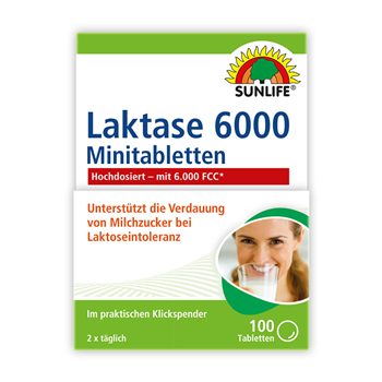 Вітаміни Sunlife Laktase/Лактаза 6000 табл. №100