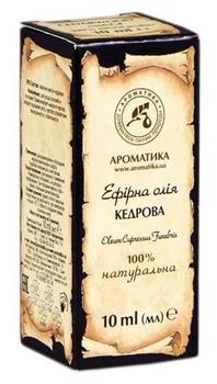 Олія кедрова 10мл фл. (Ароматика)
