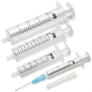 Шприц 2мл BD Discardit II (2-комп.) з голкою 23G (0,6х25мм) / арт.302788