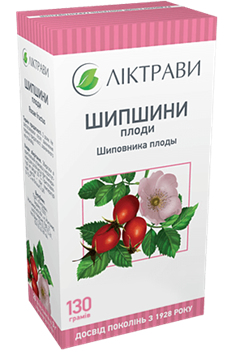 Шипшини плоди, 130г (Ліктрави)