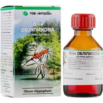 Олія обліпихова Фітолік по 50мл фл.