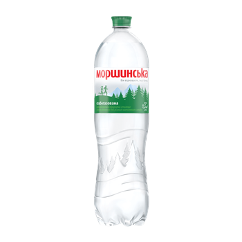 Вода мінеральна "Моршинська" слабогазована 1,5л