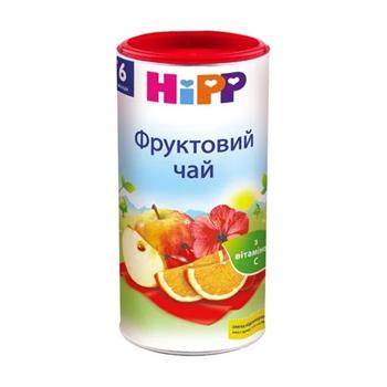Чай Hipp дитячий (6+) фруктовий, сухий швидкорозчинний напій, 200г