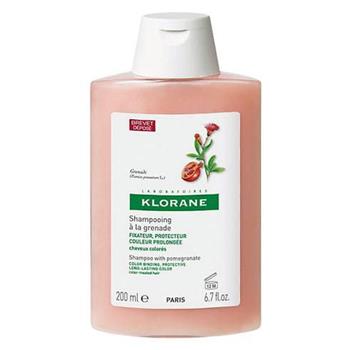 Шампунь Klorane з екстрактом граната, захист кольору для фарбованого волосся 200мл (Клоран)