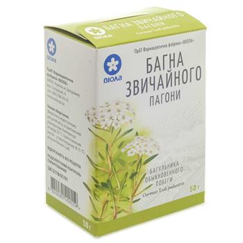 Багна звичайного пагони 50г (Віола)