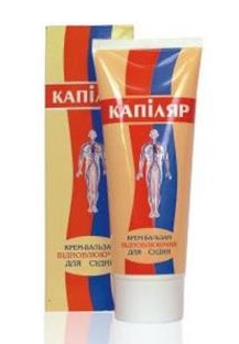 Крем-бальзам "Капіляр" відновлюючий, для судин, 75мл