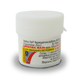 Цинкова мазь 10% 25г (Віола)