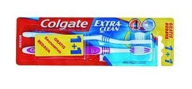 Зубна щітка Colgate "Експерт чистоти", середня, №2 (1+1) / Колгейт