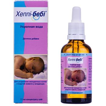 Хеппі-бебі масл. конц. "Укропна вода" 15мл фл. з дозат.