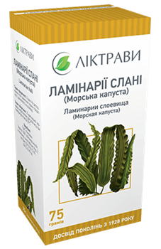 Ламінарії слані 150г (Ліктрави)