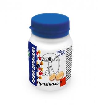 Дріжджі пивні, Оригінальні табл. 0,5г №100 (Євро плюс)