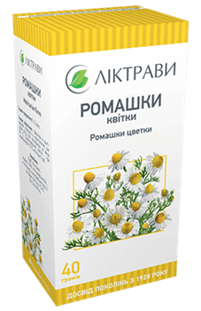 Ромашки квітки, 40г (Ліктрави)