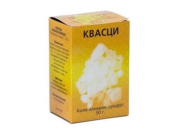 Галуни алюмокалієві, 50г