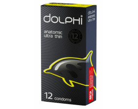 Презервативи Dolphi anatomic ultra thin (анатомічні ультратонкі) №3 (Долфі)