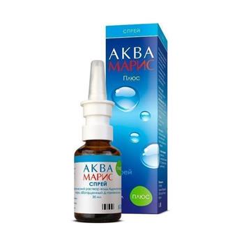 Аква Маріс Плюс (1+) спрей назальний з декспантенолом, р-н по 30мл фл. з дозатором (ВМП)