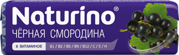 Пастилки вітамінні Naturino Чорна смородина по 4,2г №8 / Натурино