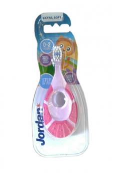 Зубна щітка-гризун дитяча (0-2) Jordan / Джордан Step 1 Baby