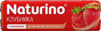 Пастилки вітамінні Naturino Полуниця по 4,2г №8 / Натурино