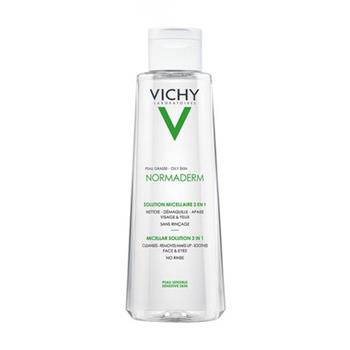 Вода Міцелярна Vichy Нормадерм 3-в-1, для зняття макіяжу, 200мл / Віши