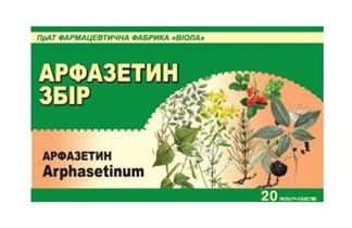 Арфазетин збір, 1,5г ф-пак. №20 (Віола)