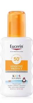 Спрей сонцезахисний Eucerin Sun Protection SPF50+ Sensitive Protect Kids для дітей від 1 року (63853), 200мл