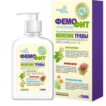 Гель для інтимної гігієни Фемофіт жіночі трави 250мл
