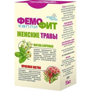 Краплі Фемофіт жіночі трави, краплі 50мл