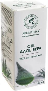 Сік алое вера 50мл фл. (Ароматика)