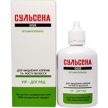 Сульсена, олія вітамінізована для зміцнення та росту волосся, 100мл