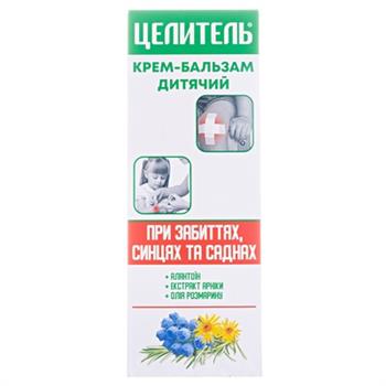 Крем-бальзам дитячий "Цілитель", 70г