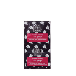 Маска для контуру очей Apivita Grape з виноградом, Розгладження зморшок, саше 2 х 2мл (Апівіта)