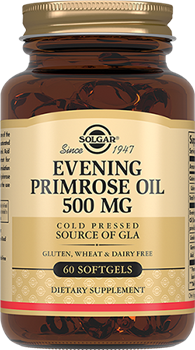 Олія примули вечірньої Solgar (Evening Primrose Oil) 500мг, капс. №60 (Солгар)
