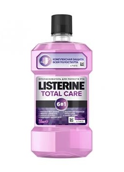 Ополіскувач для порожнини рота Listerine Total Care Teeth Priotection Захист зубів, 250мл / Лістерин