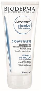 Гель Bioderma Атодерм Інтенсив очищуючий для сухої атопічної шкіри, 200мл (Біодерма)
