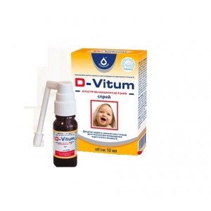 Спрей для дітей D-Vitum / Д-Вітум, 10мл