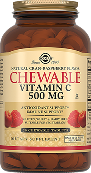 Вітамін С жувальний Solgar (Chewable Vitamin C) 500мг, табл. №90 (Солгар)