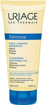 Масло Uriage Ксемоз очищуюче заспокійливе, для сухої атопічної шкіри, 200мл (Урьяж)