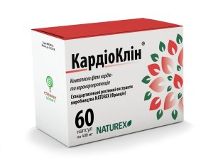 Кардіоклін капс. по 400мг №60 (10х6)*
