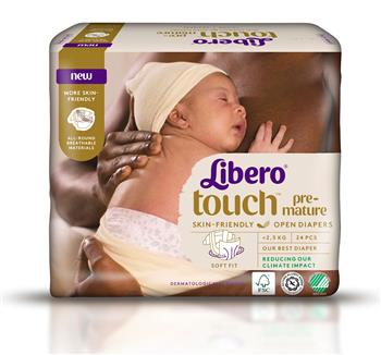 Підгузки Libero / Ліберо touch PRE-mature (до 2,5кг) №24