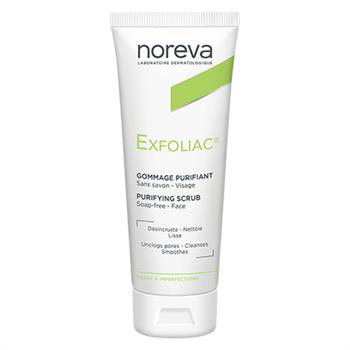 Скраб Noreva Exfoliac / Норева Ексфоліак для комбінованої і жирної шкіри 50мл