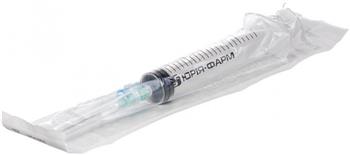 Шприц 10мл (3-х комп.) 1 голка 21G (Юрія-Фарм)
